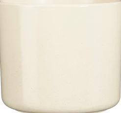 Mica Decorations bloempot Fedor beige D 28 H 25,5 cm