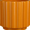 Mica Decorations bloempot Gama oranje D 22,5 H 20,5 cm