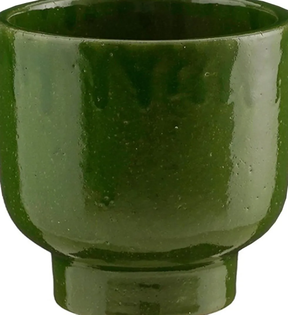Mica Decorations bloempot Girona groen D 36 H 35,5 cm