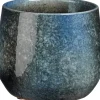Mica Decorations bloempot Hugo blauw D 17 H 15 cm