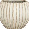 Mica Decorations bloempot Jovi wit D 22 H 17,5 cm