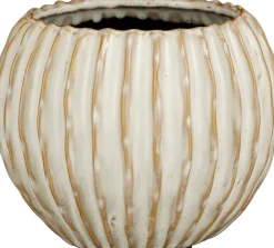 Mica Decorations bloempot Jovi wit D 16,5 H 13,5 cm