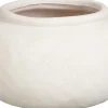 Mica Decorations bloempot Julius wit D 29 H 17,5 cm