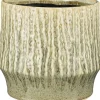 Mica Decorations bloempot Lanny groen D 21 H 18,5 cm