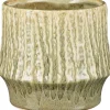 Mica Decorations bloempot Lanny groen D 18 H 16 cm