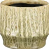 Mica Decorations bloempot Lanny groen D 13 H 11 cm