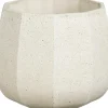 Mica Decorations bloempot Lennart crème D 20,5 H 16,5 cm