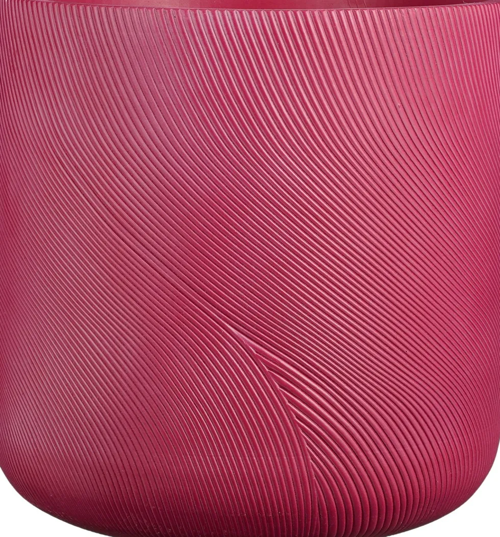 Mica Decorations bloempot Lima fuchsia D 36 H 36 cm
