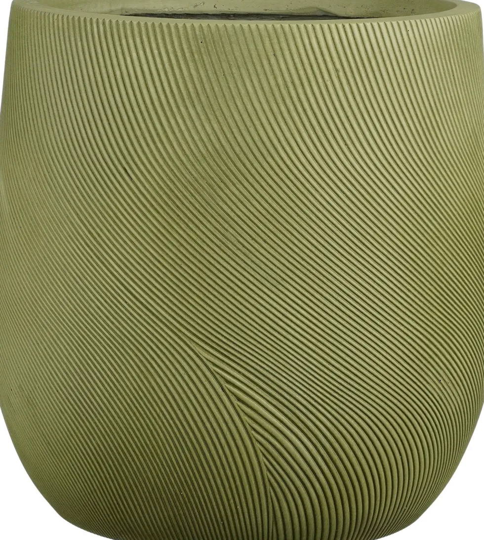 Mica Decorations bloempot Lima groen D 44 H 44 cm