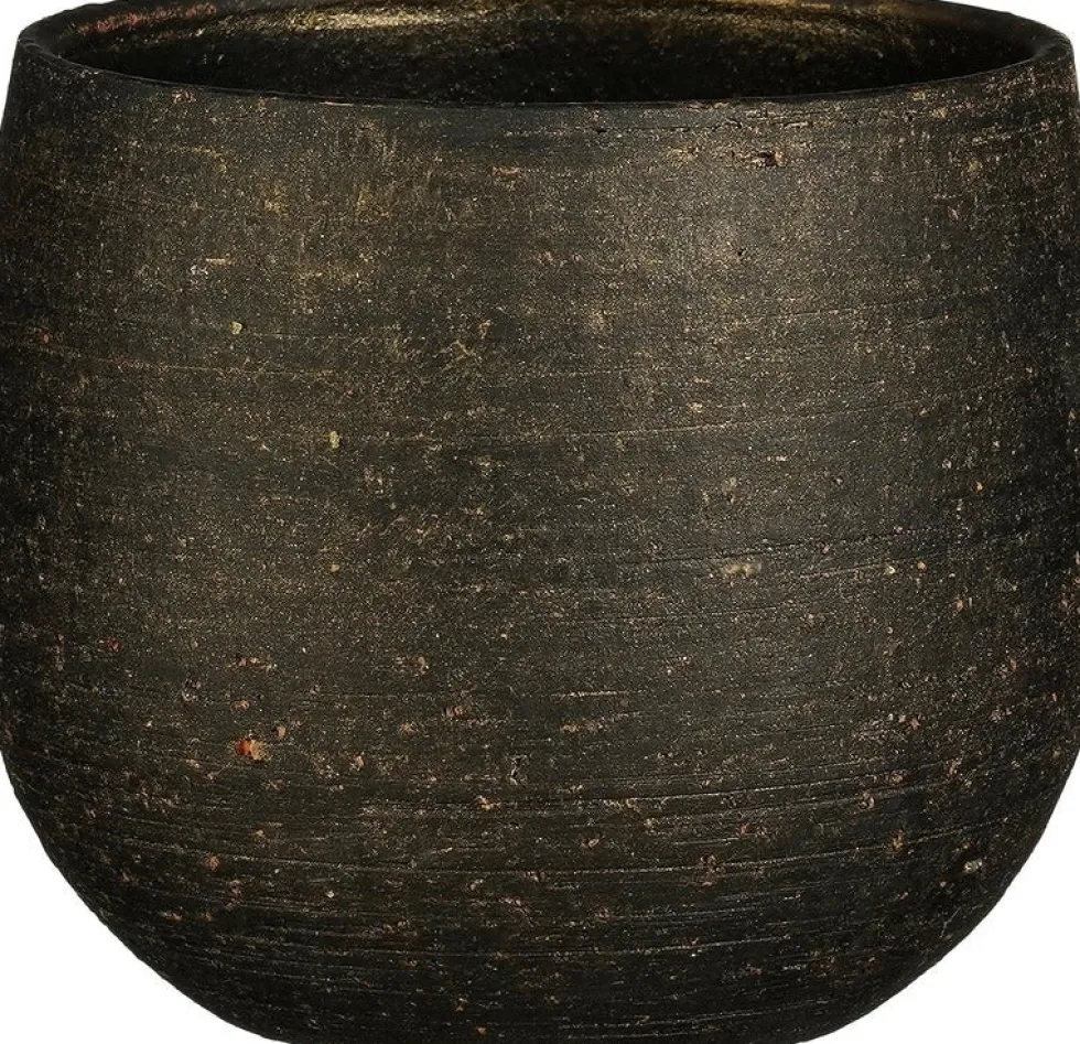 Mica Decorations bloempot Marcus goud D 16 H 14 cm