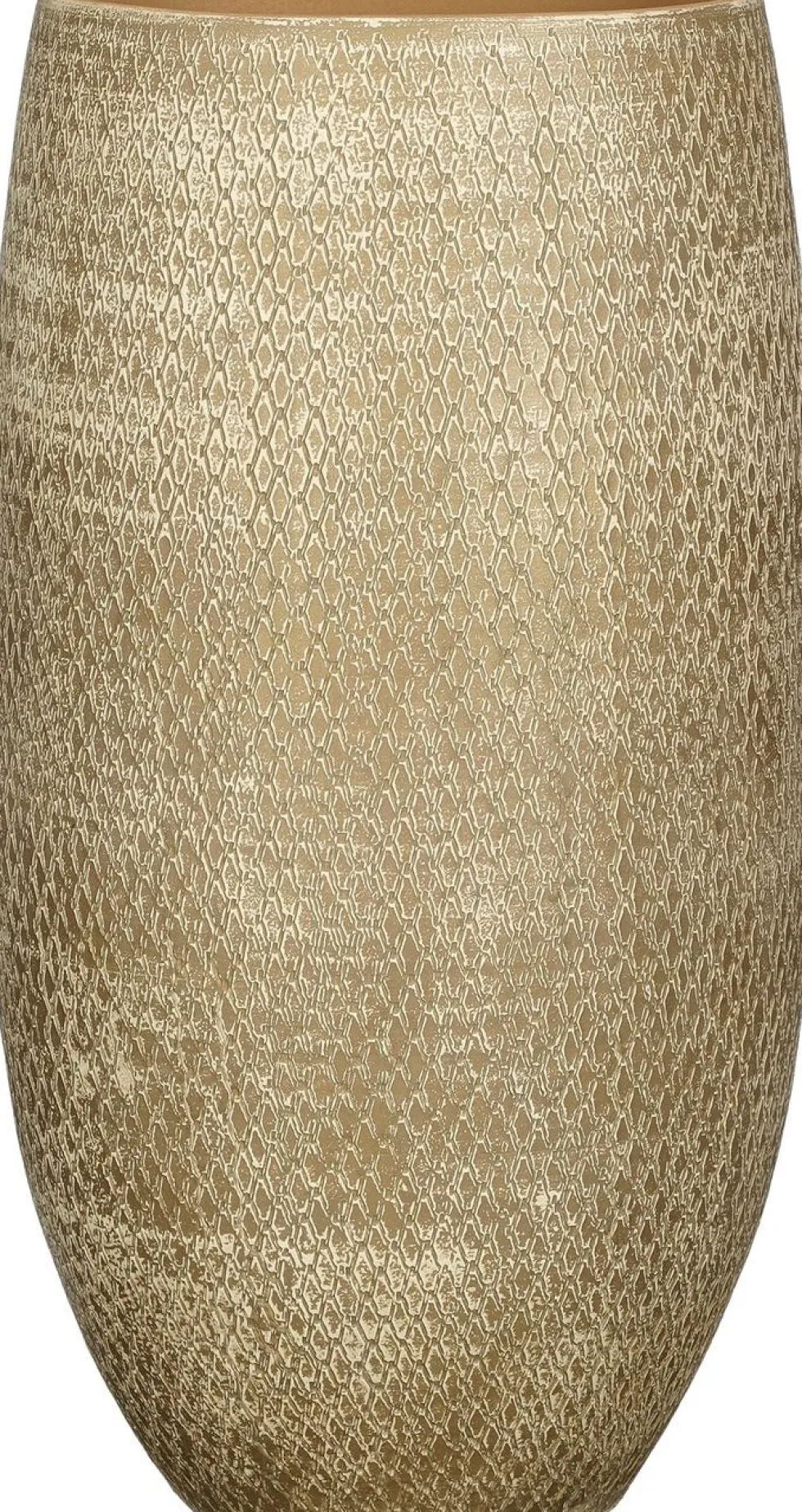 Mica Decorations bloempot Madeira crème D 39 H 70 cm