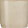 Mica Decorations bloempot Maxim beige D 27 H 25,5 cm