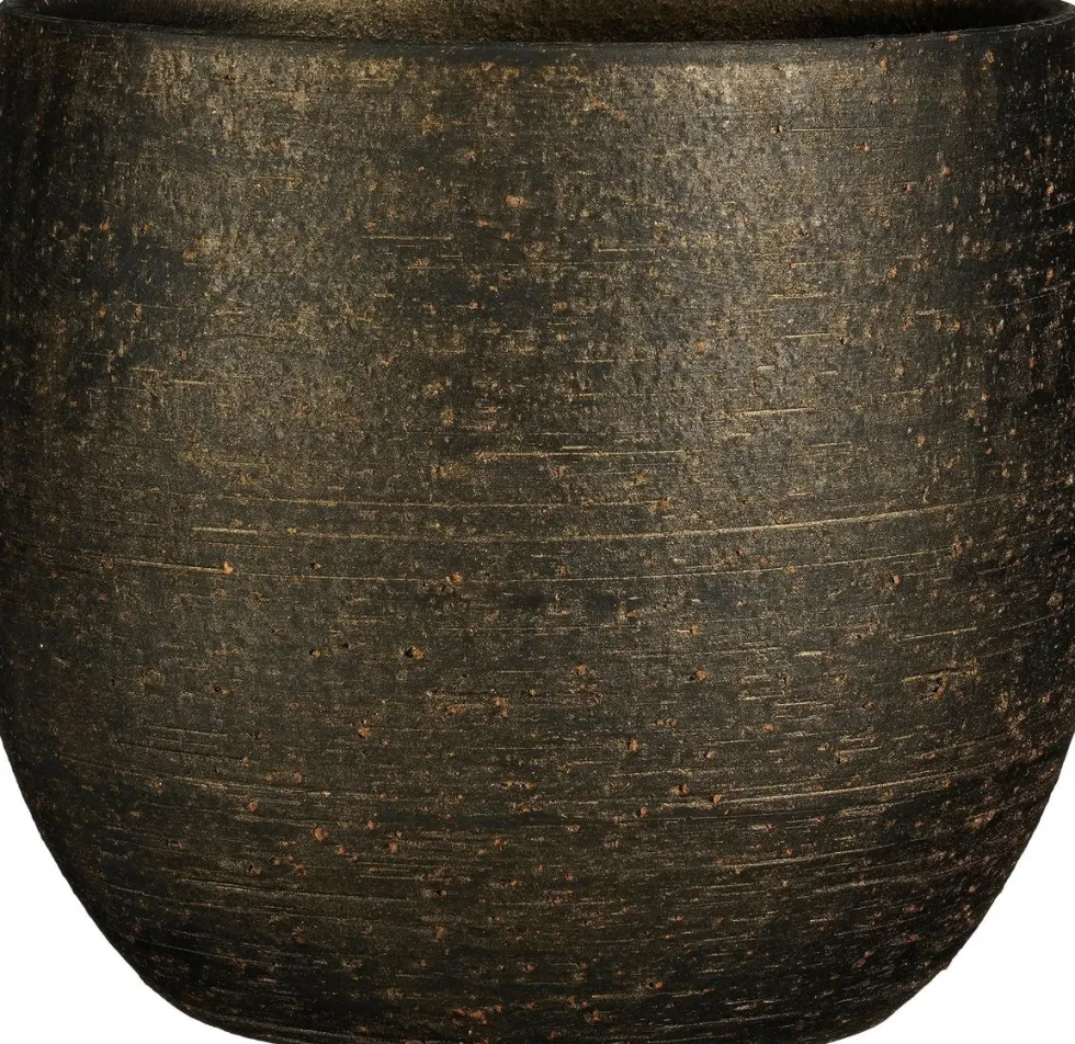 Mica Decorations bloempot Marcus goud D 29 H 25 cm