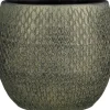 Mica Decorations bloempot Madeira groen D 28 H 28 cm