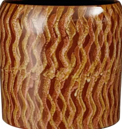 Mica Decorations bloempot Nathan bruin D 28 H 27 cm