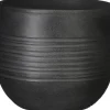 Mica Decorations bloempot Nora grijs D 16 H 15 cm