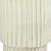 Mica Decorations bloempot op voet Sorrento crème D 45 H 68 cm