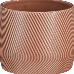 Mica Decorations bloempot Roma terracotta D 21,5 H 17,5 cm
