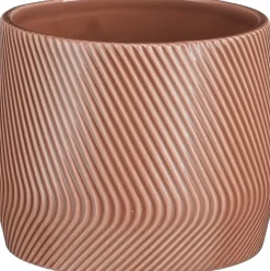 Mica Decorations bloempot Roma terracotta D 15,5 H 12,5 cm