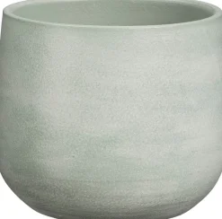 Mica Decorations bloempot Sevilla grijs D 19 H 16 cm