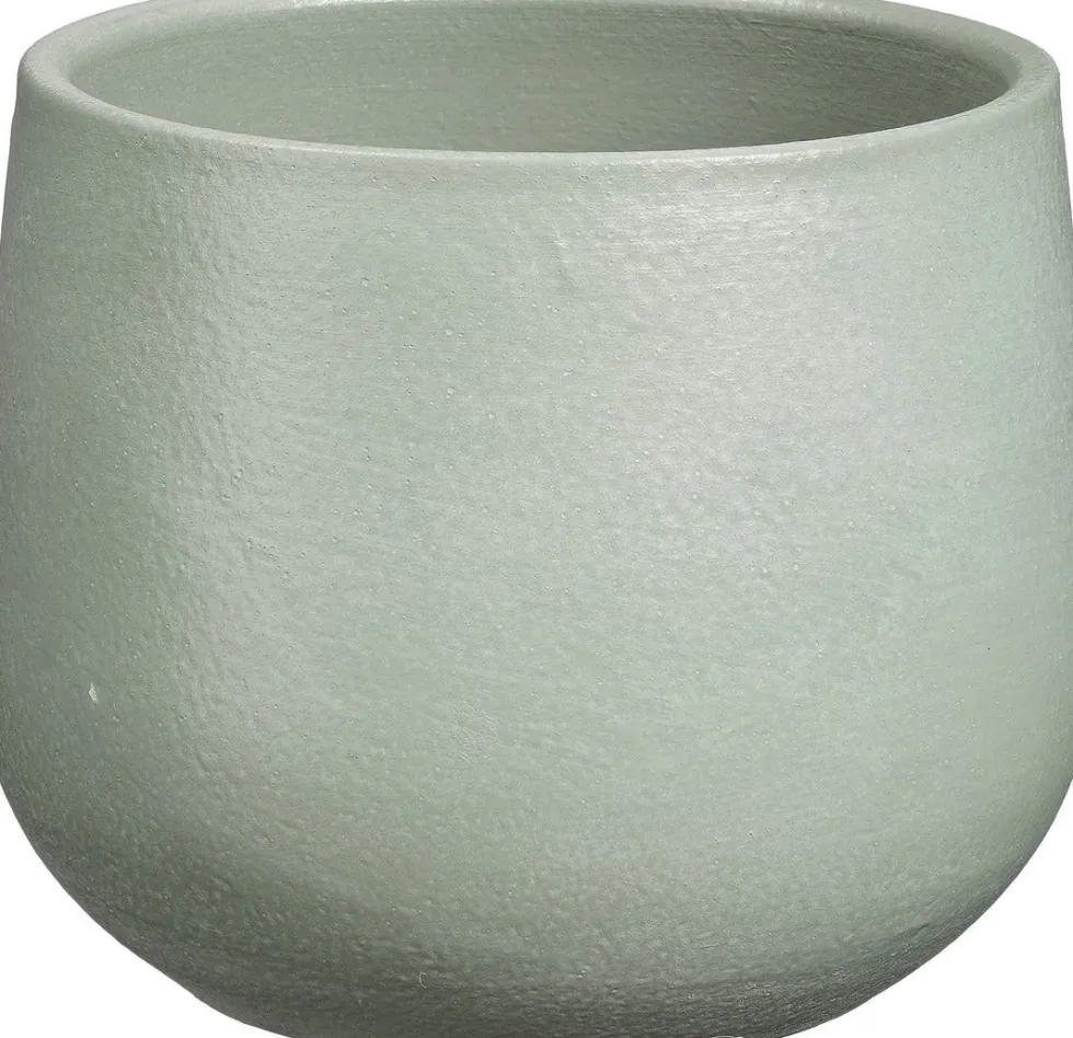 Mica Decorations bloempot Sevilla grijs D 17 H 15 cm