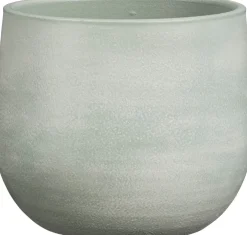 Mica Decorations bloempot Sevilla grijs D 24 H 21 cm