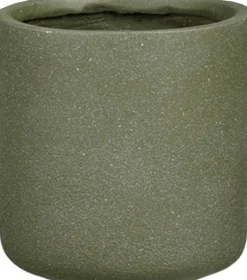 Mica Decorations bloempot Siesta groen D 30 H 30 cm