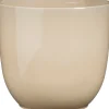 Mica Decorations bloempot Tusca beige D 28 H 25 cm