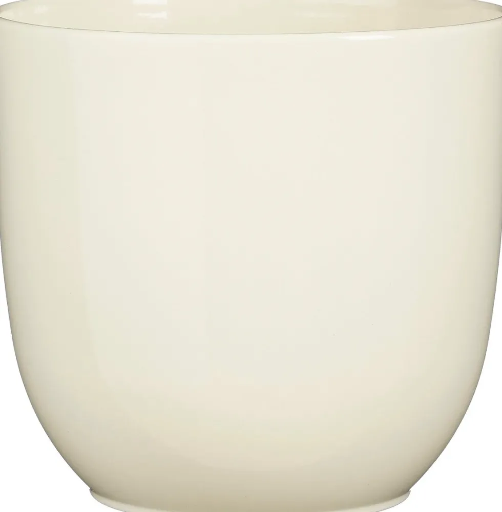 Mica Decorations bloempot Tusca crème D 28 H 25 cm