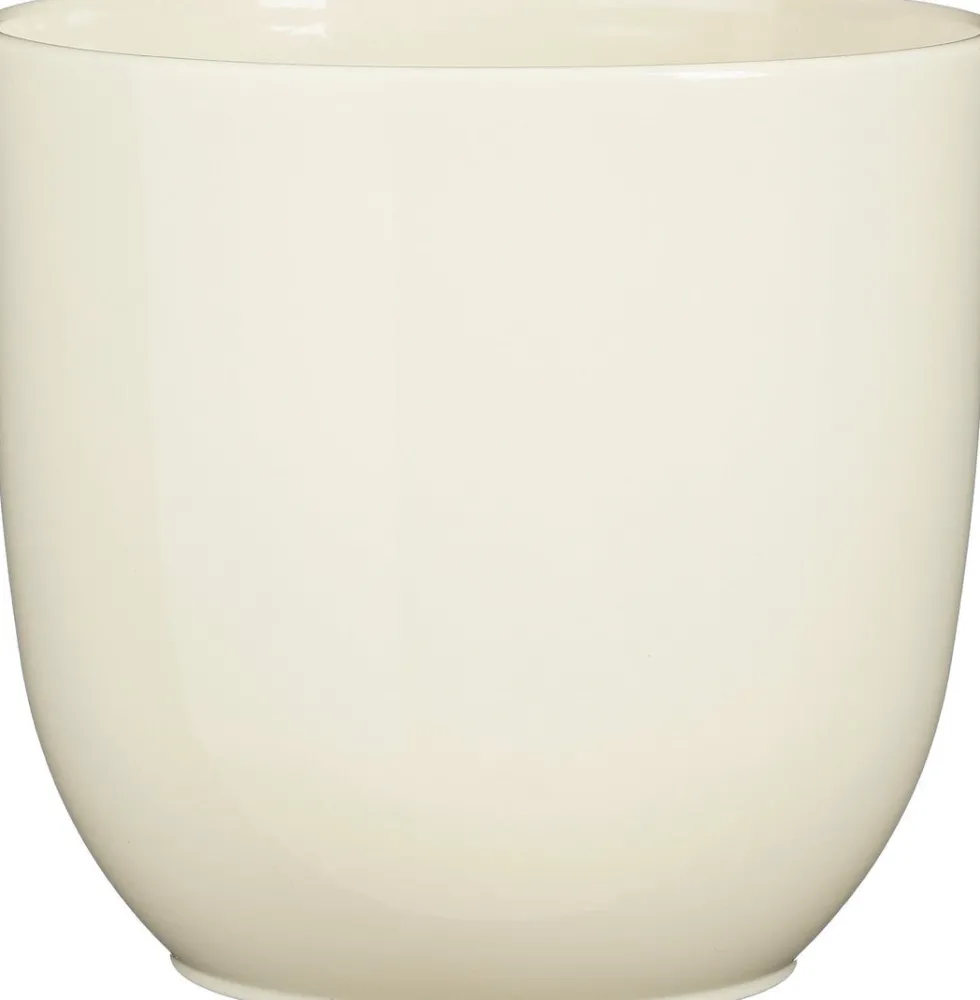 Mica Decorations bloempot Tusca crème D 25 H 23 cm