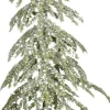 Mica Decorations decoratieboom besneeuwd beige D 7 H 26 cm