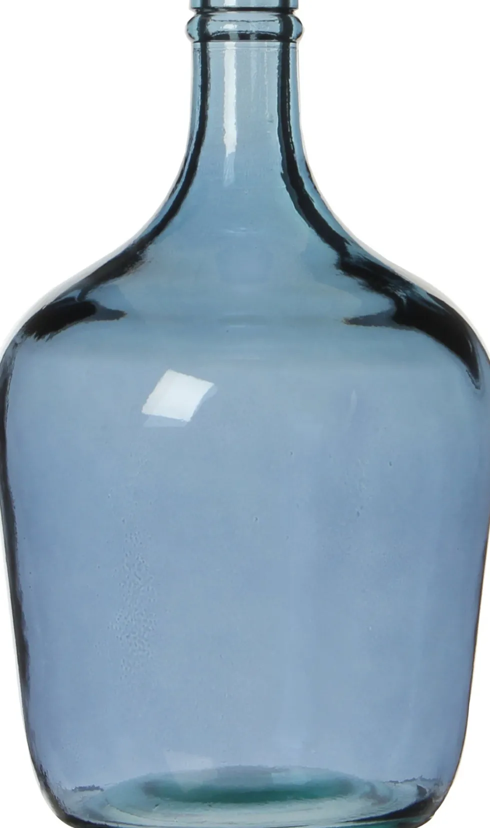 Mica Decorations fles Diego blauw D 18 H 30 cm