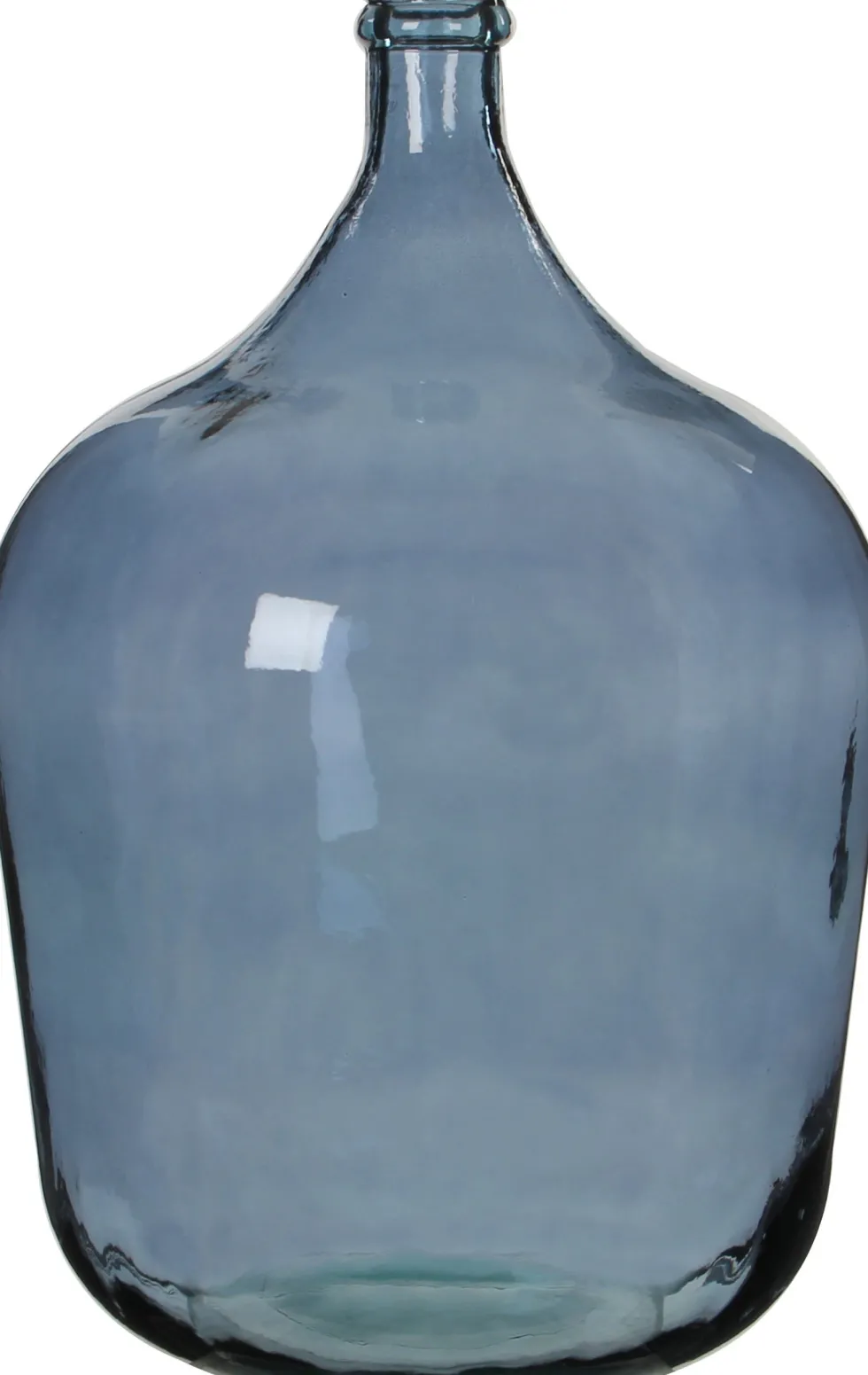 Mica Decorations fles Diego blauw D 40 H 56 cm