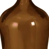 Mica Decorations fles Diego bruin D 18 H 30 cm