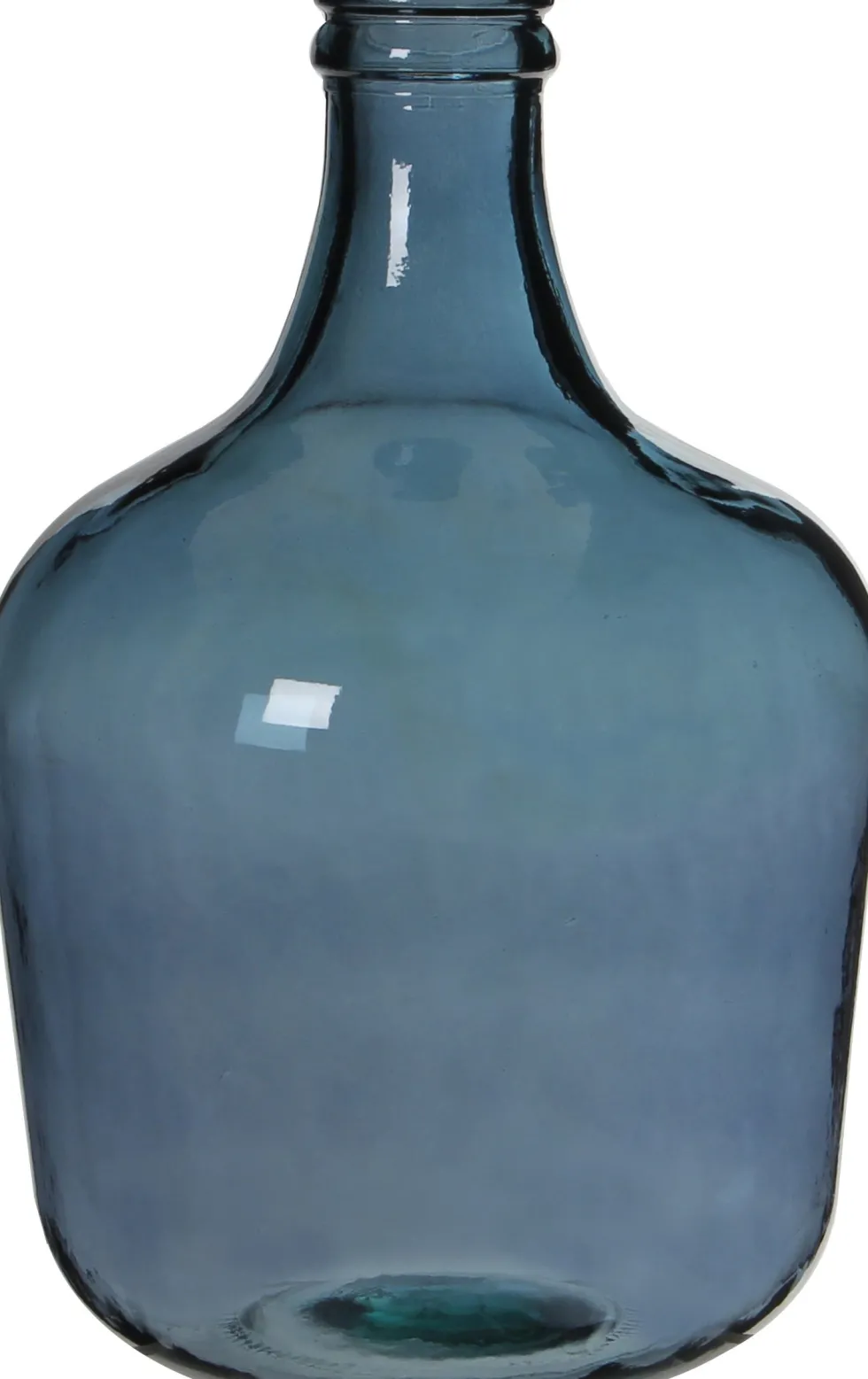 Mica Decorations fles Diego blauw D 27 H 42 cm