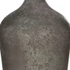 Mica Decorations fles Diego grijs D 18 H 30 cm