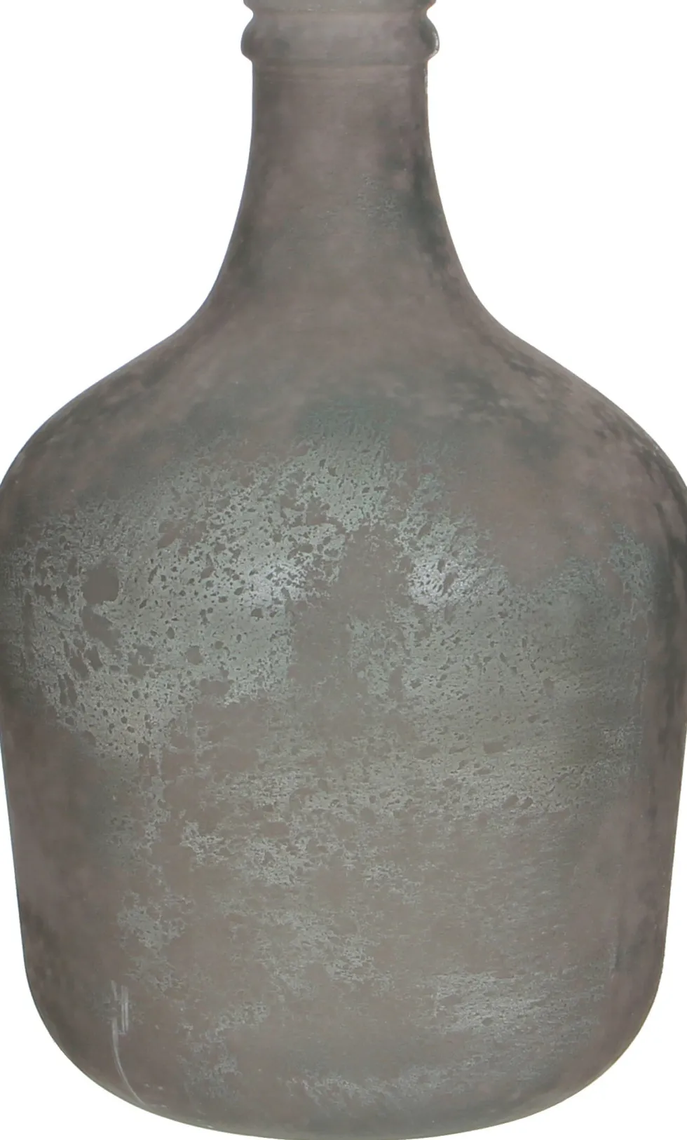 Mica Decorations fles Diego grijs D 27 H 42 cm