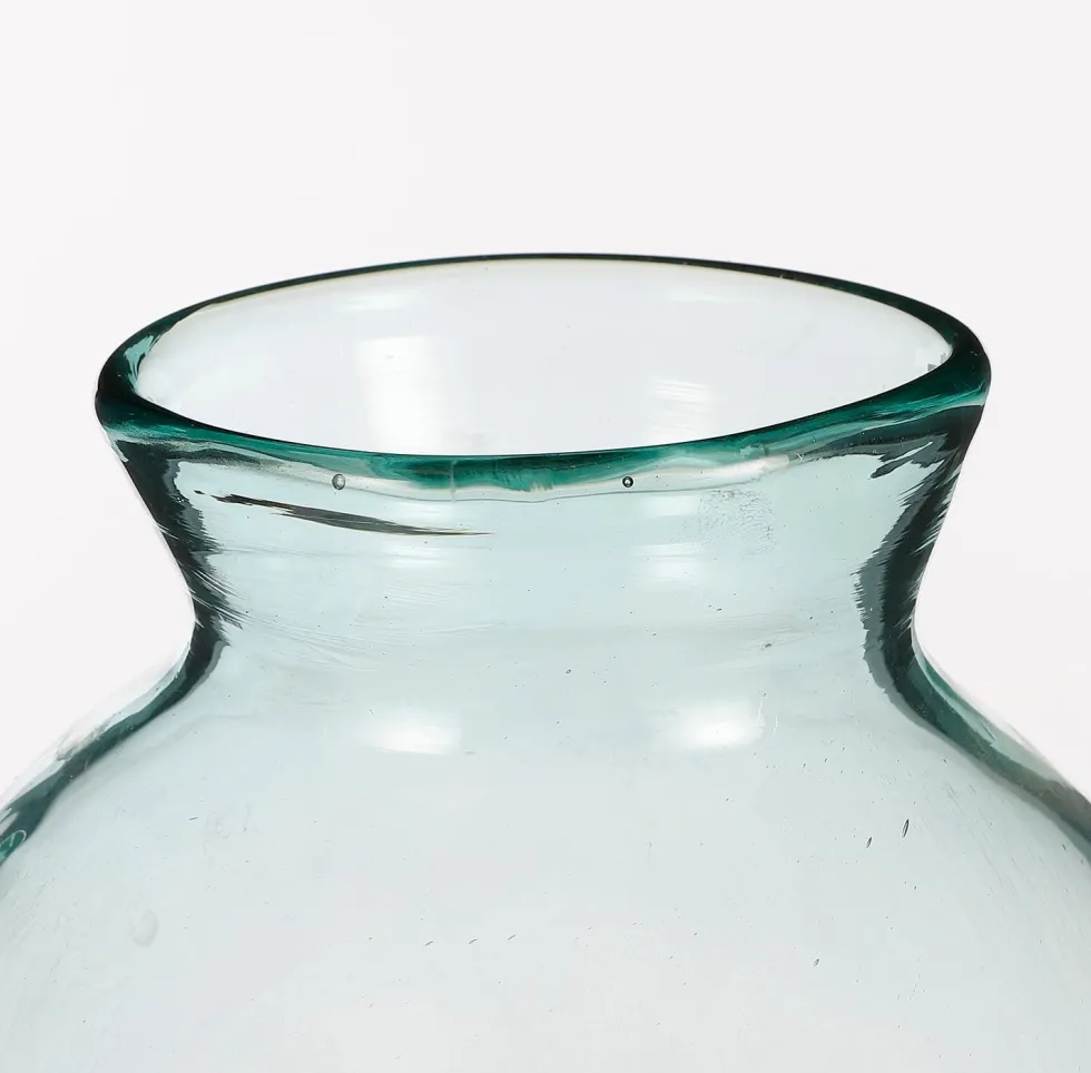 Mica Decorations fles Florine transparant D 22 H 44 cm
