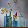 Mica Decorations fles Guan transparant D 15 H 40 cm