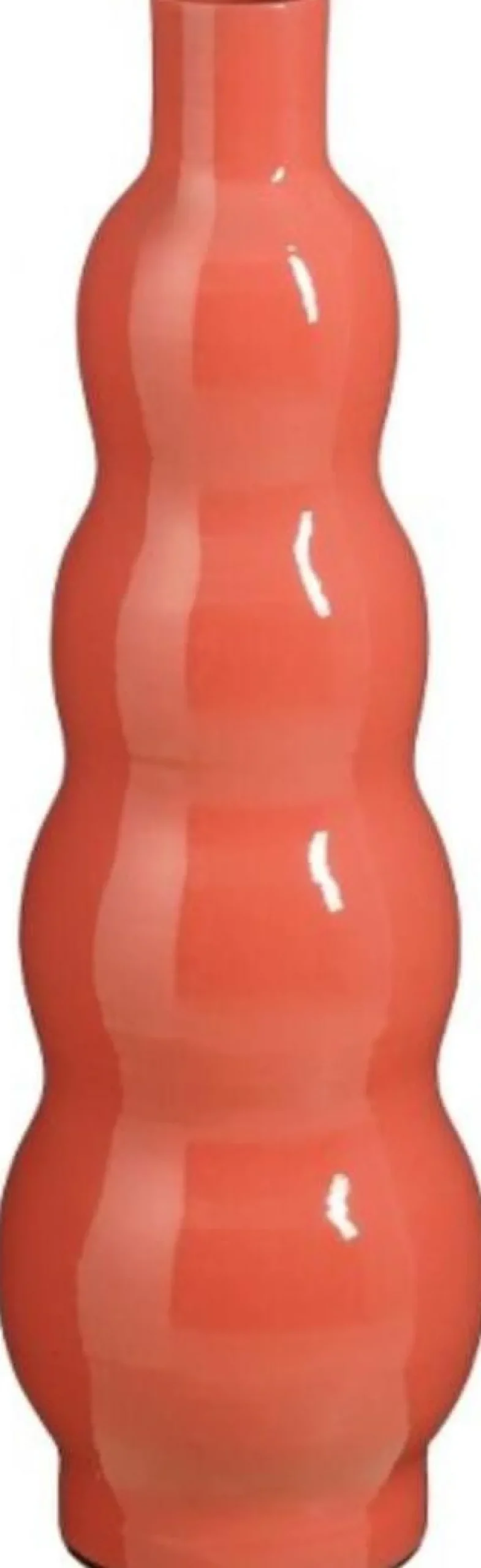 Mica Decorations fles Jackie roze D 29 H 90 cm