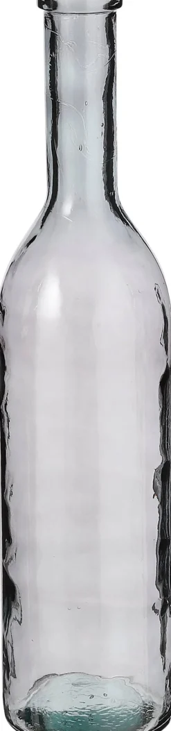 Mica Decorations fles Rioja grijs D 18 H 75 cm