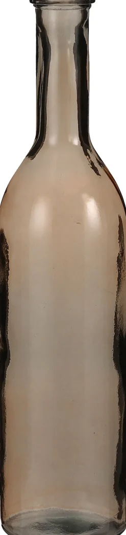 Mica Decorations fles Rioja lichtbruin D 18 H 75 cm