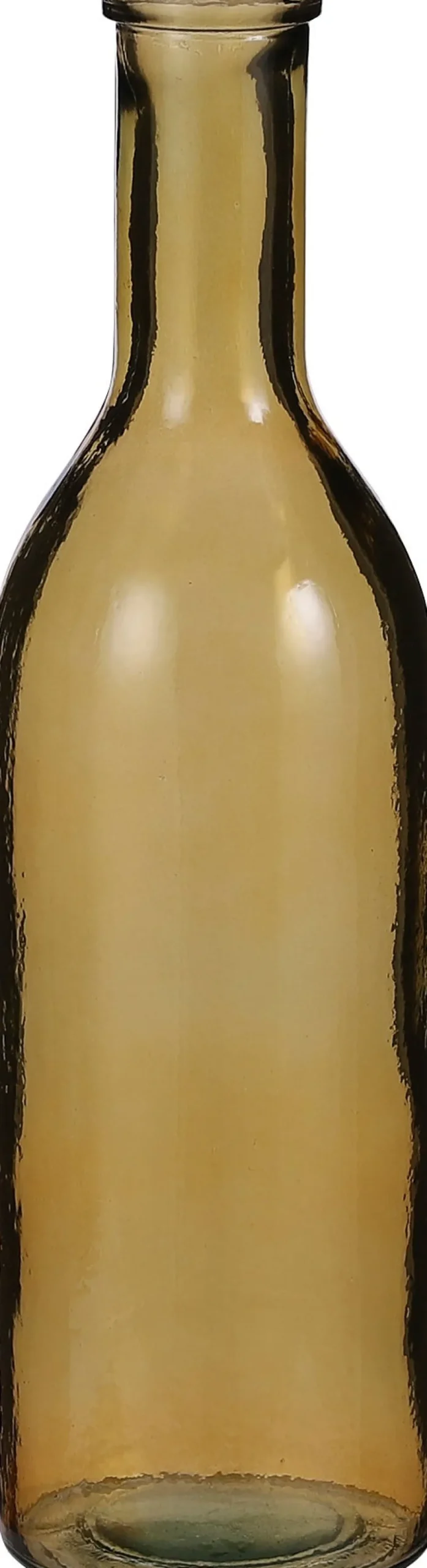 Mica Decorations fles Rioja okergeel D 15 H 50 cm