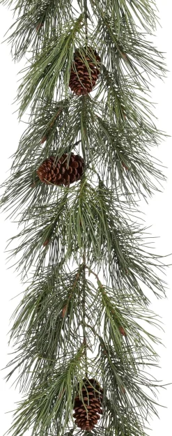 Mica Decorations guirlande Garland dennenappel 182 cm