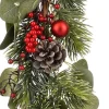 Mica Decorations guirlande Marcey mix rood 180 cm