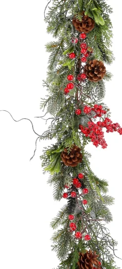 Mica Decorations guirlande Randell bessen 180 cm