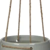 Mica Decorations hangpot Resa D 18,5 H 17 lichtgrijs