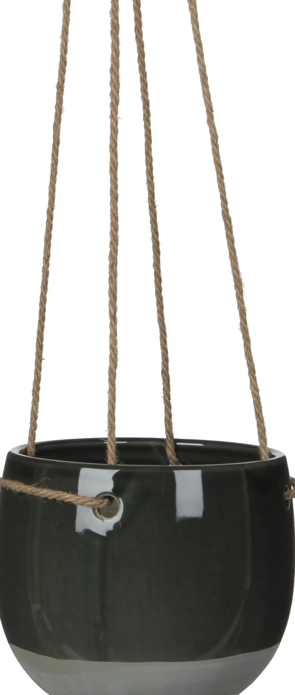 Mica Decorations hangpot Resa D 16,5 H 13,5 grijs
