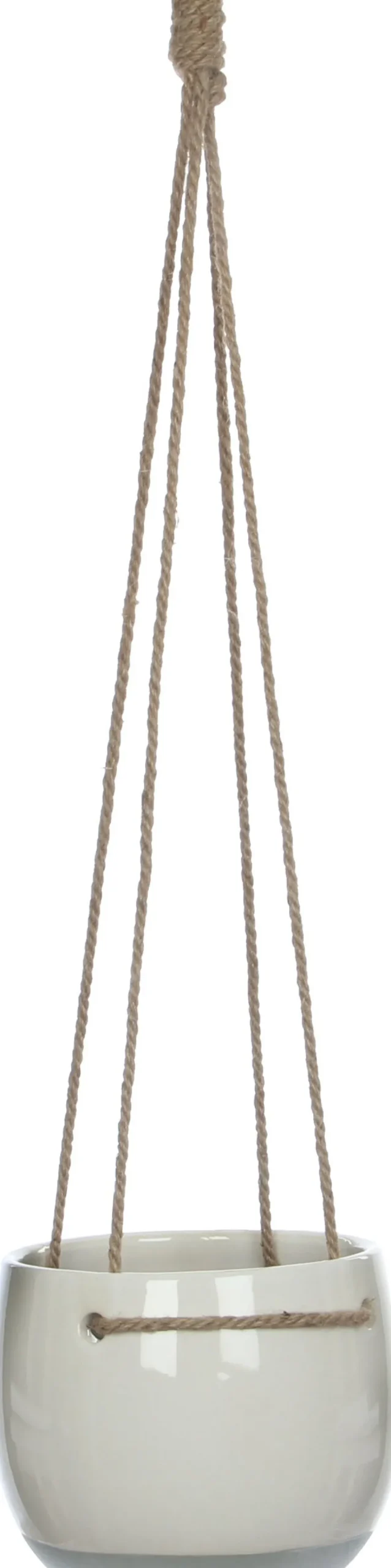 Mica Decorations hangpot Resa D 16,5 H 13,5 wit