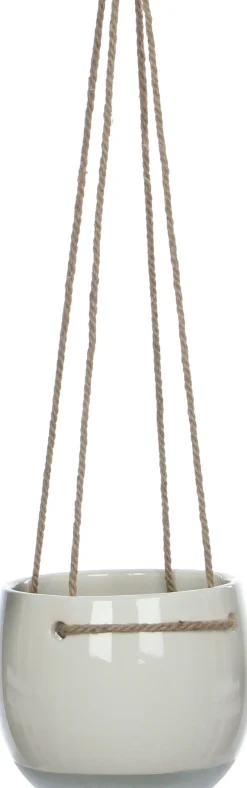 Mica Decorations hangpot Resa D 18,5 H 17 wit